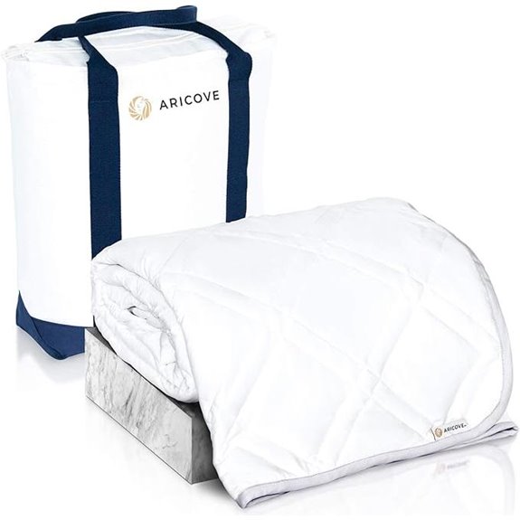 Aricove 15lb Cooling Weighted Blanket Full/Queen Size