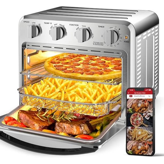 Geek Chef 16QT Air Fryer Toaster Oven Combo
