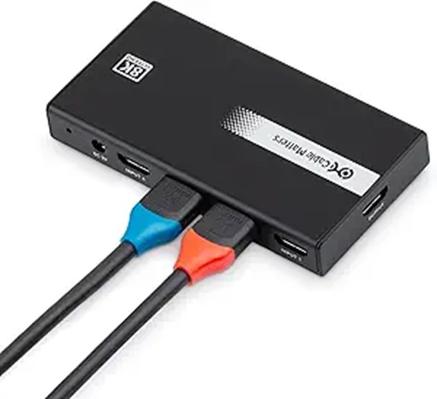 Cable Matters 4K/8K HDMI 2.1 4-Port Switch