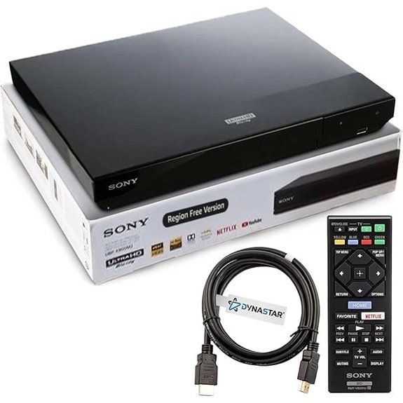 Region Free 4K UHD Blu-ray Player with WiFi & HDMI