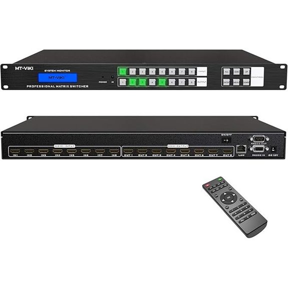 4k hdmi 8x8 switch