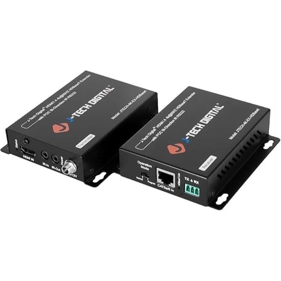 J-Tech 4K HDMI Extender Over Ethernet (230ft)