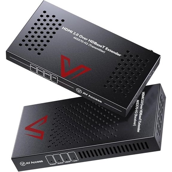 AV Access 4K HDMI Extender Over Cat5e/6/7
