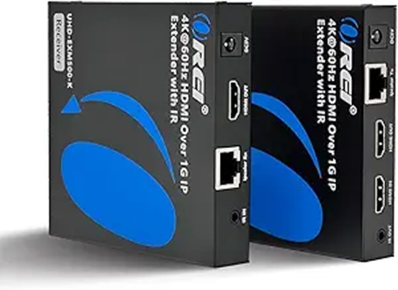 OREI 4K HDMI Extender Over IP up to 500ft