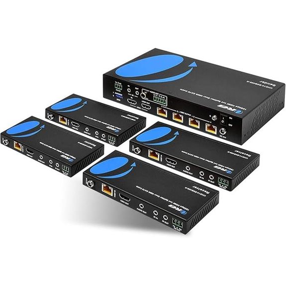 OREI 4K HDMI Extender Splitter with IR & HDR