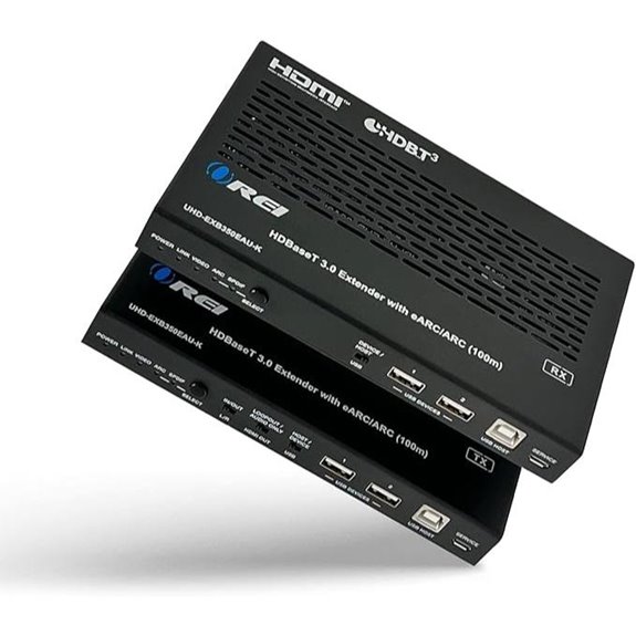 OREI 4K HDMI Extender with HDR IR LAN RS-232