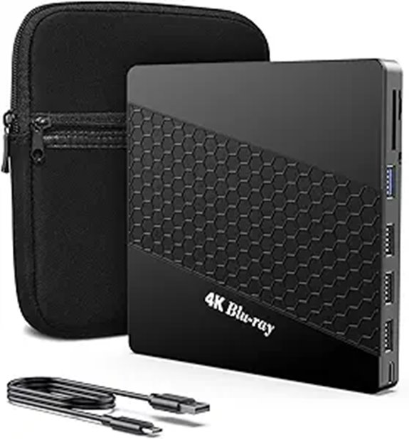 External 4K UHD Blu-ray Drive for PC and Mac