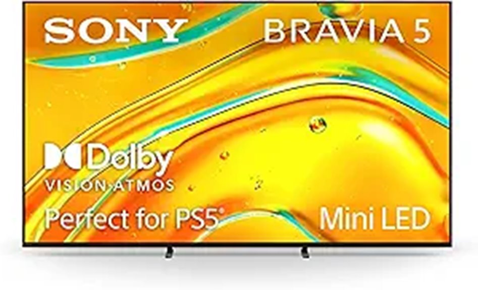 Sony BRAVIA 5 55-Inch 4K Mini LED Smart TV
