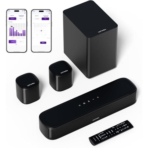 ULTIMEA 5.1ch Sound Bar with Subwoofer