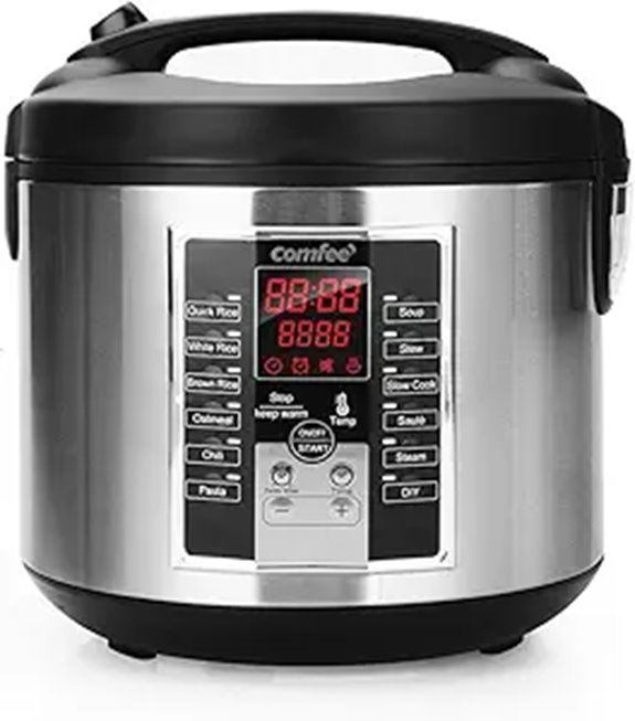 COMFEE 5.2Qt Multi-Cooker with 12 Programs
