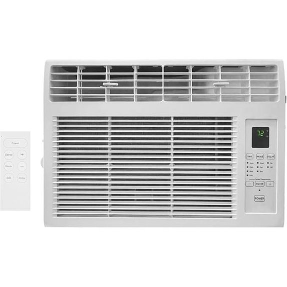 Bonnlo 6000BTU Window AC with Remote & Timer