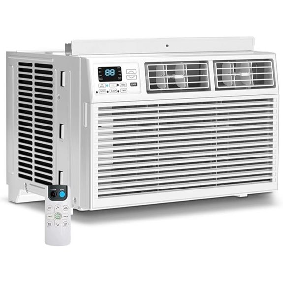 8000 BTU Window AC with Remote & 6 Modes
