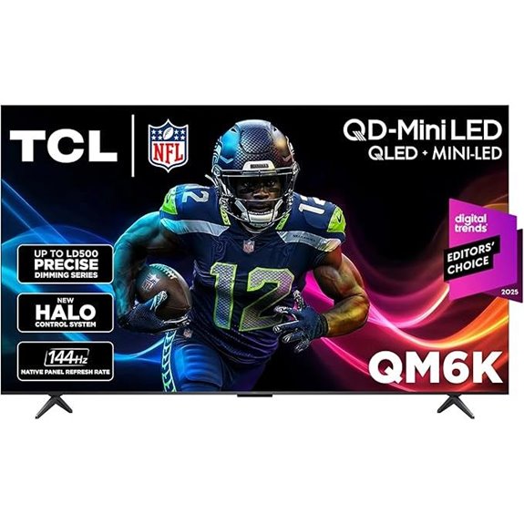 TCL 85 QM6K Mini LED 4K QLED Smart TV