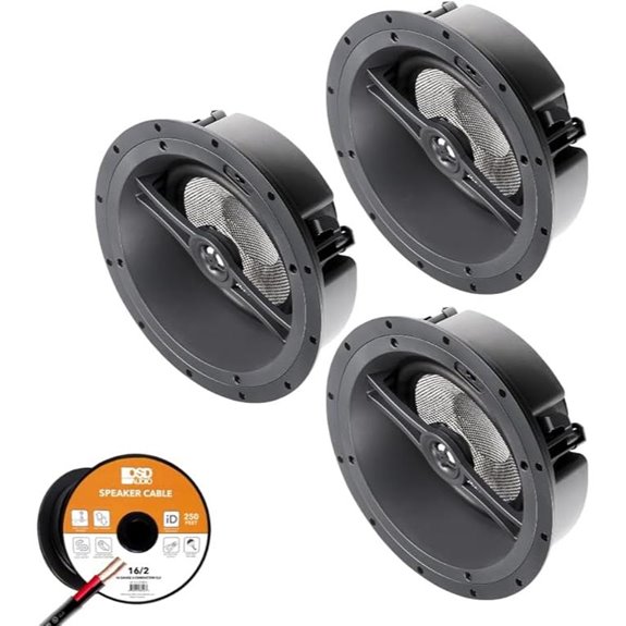 OSD 8” Surround Ceiling Speaker Set (3-Pack)