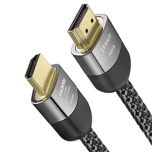 Zeskit 8K HDMI Cable 6ft 48Gbps HDR VRR Dolby