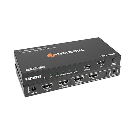 J-Tech 8K HDMI Audio Extractor with eARC
