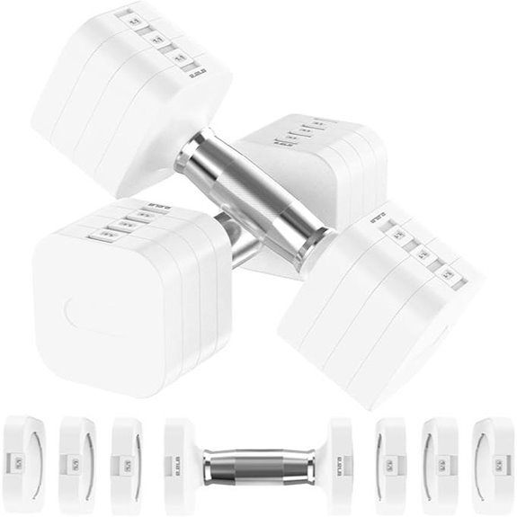 22LBS Adjustable Dumbbells Set for Home Workout