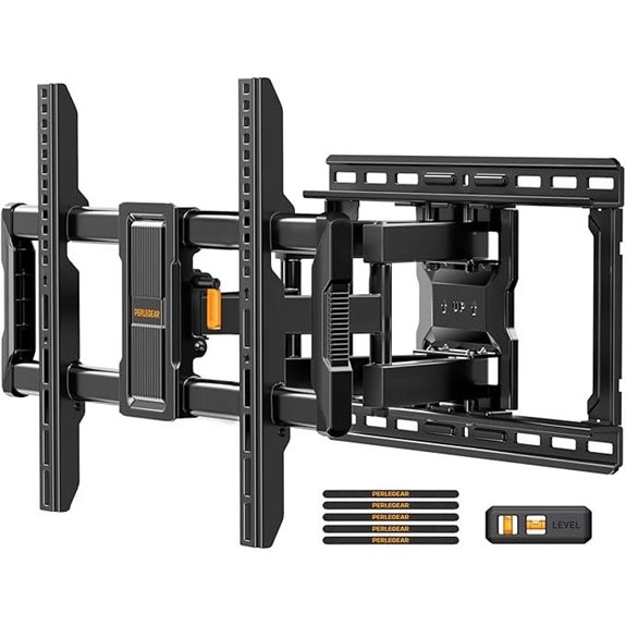 Perlegear Full Motion TV Wall Mount for 42-97 Inch