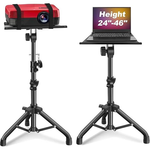 Projector & Laptop Tripod Stand (24.4–46)