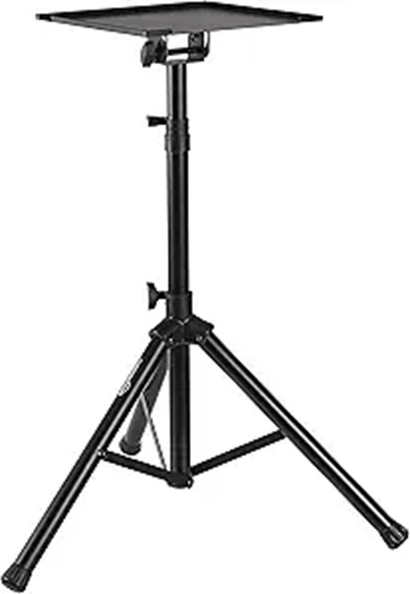 Amazon Basics Adjustable Tripod Stand for Work and Media
