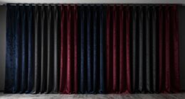 affordable home theater curtains