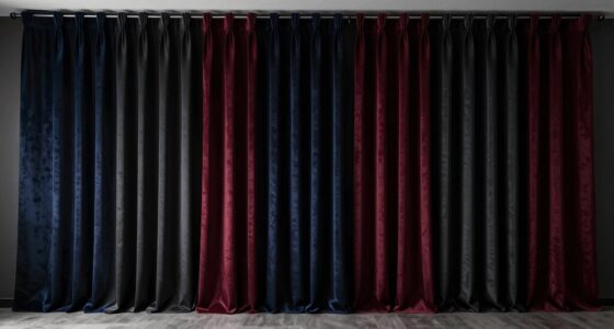 affordable home theater curtains