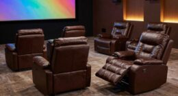 affordable home theater recliners