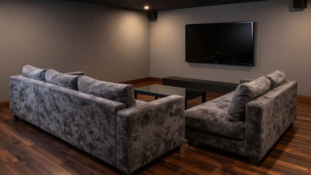 affordable home theater sectionals