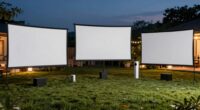 affordable outdoor projector kits