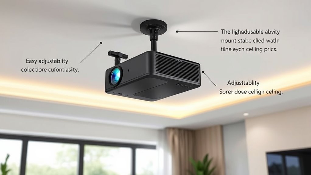 affordable versatile projector mounts
