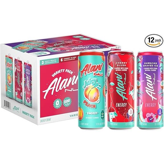 Alani Nu Variety Pack Energy Drinks (12 Pack)