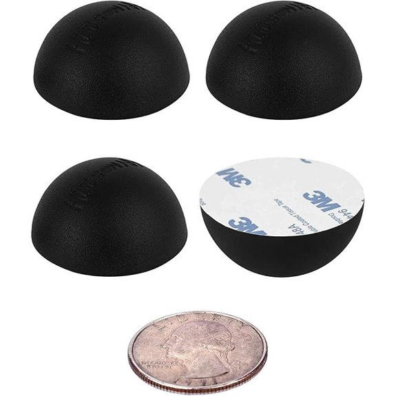 Silicone Isolation Feet for Audio Gear (4-Pack)