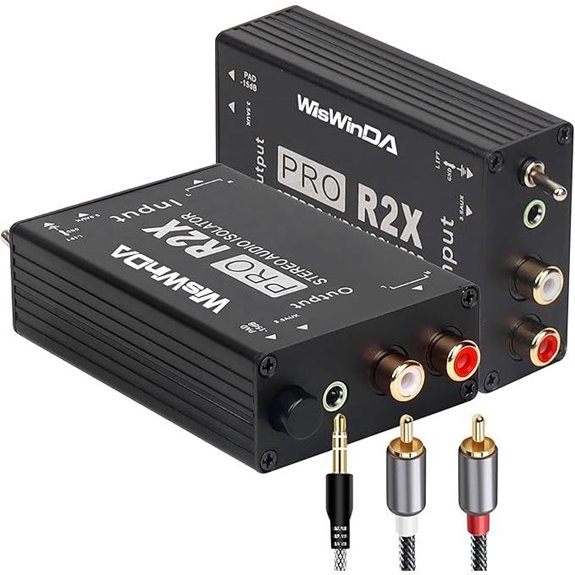 RCA Noise Isolator for Audio Hum Reduction