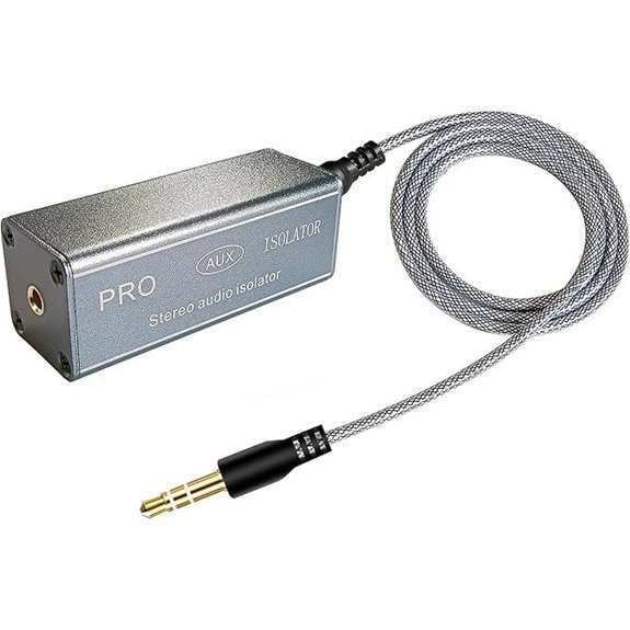 3.5mm Noise Filter Hum Eliminator Ground Loop Isolator