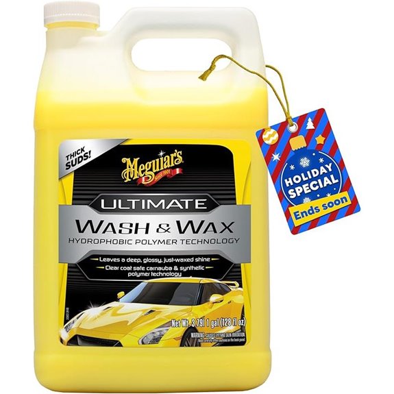 Meguiar's Ultimate Wash & Wax Car Cleaner (1 Gallon)