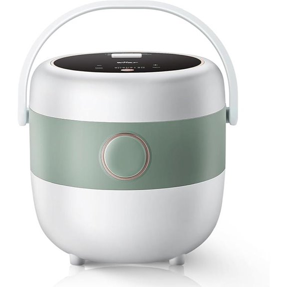Bear 3-Cup Nonstick Rice Cooker with Touch Screen