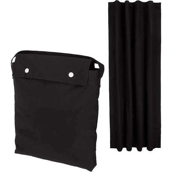 Amazon Basics Blackout Curtain Shade with Suction Cups