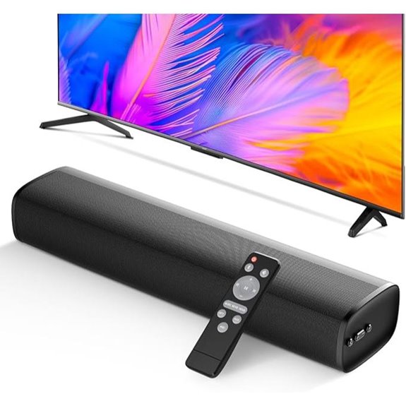 MZEIBO 50W Bluetooth Sound Bar for TV & Gaming