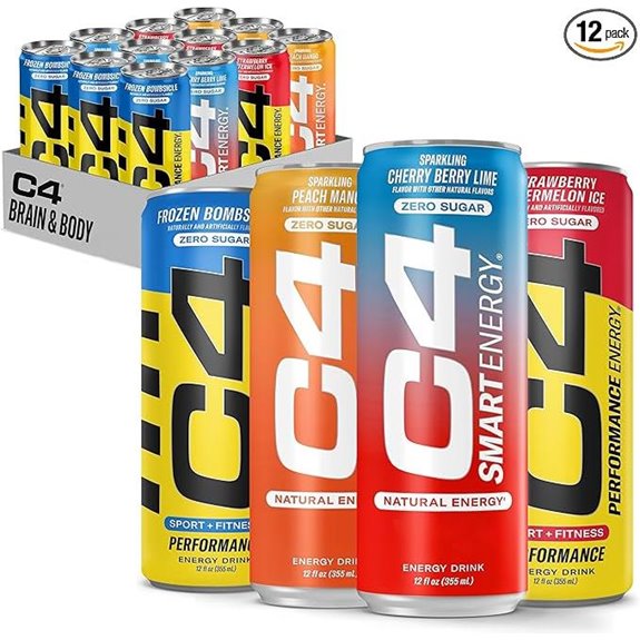 Cellucor C4 Energy Drink Variety Pack (12 Pack)