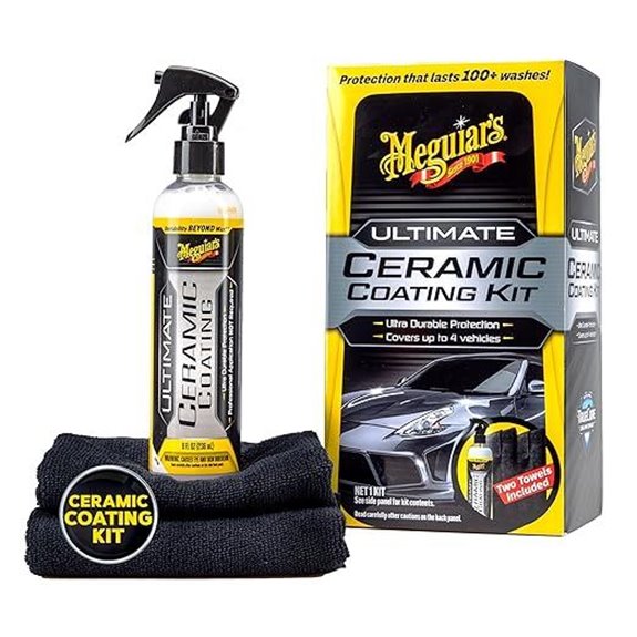 Meguiar's Ceramic Coating Kit with Microfiber Towels