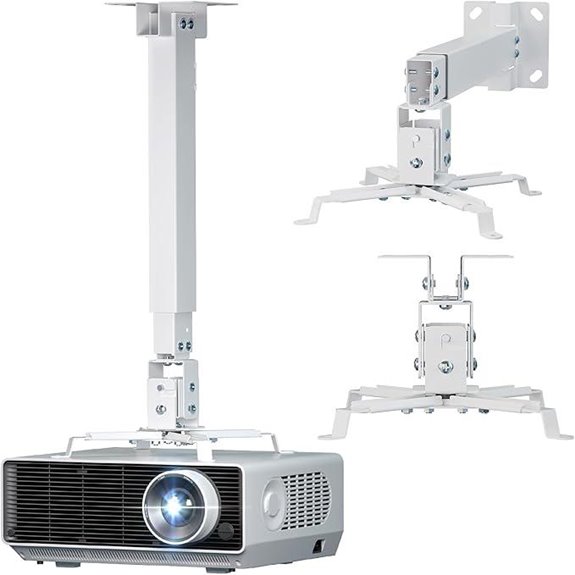WALI Universal Ceiling/Wall Projector Mount