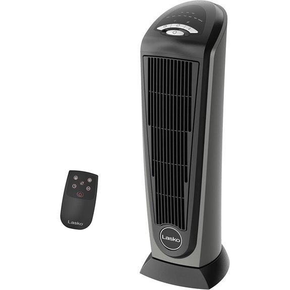 Lasko 1500W Ceramic Tower Heater with Remote