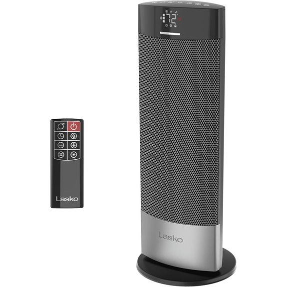 Lasko Ellipse Ceramic Tower Heater with Remote