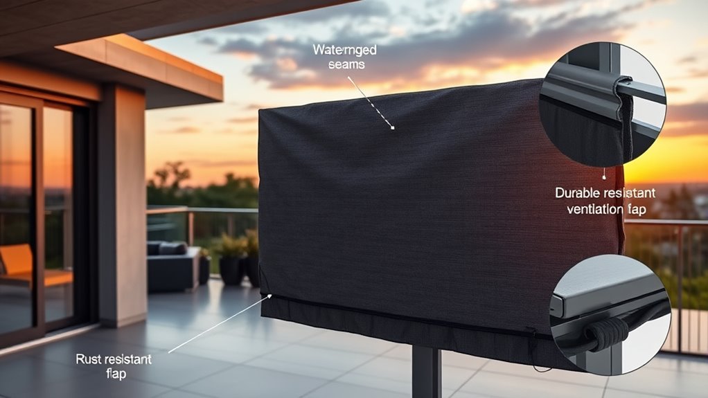 choose weatherproof tv covers