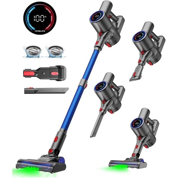 VersLife Z8 Cordless Vacuum Cleaner with LED Display