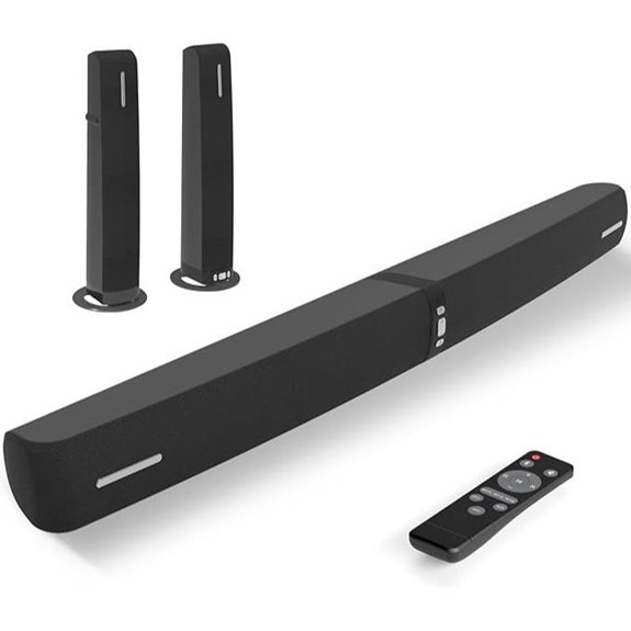 Bluetooth Soundbar with Detachable Design for TV/PC