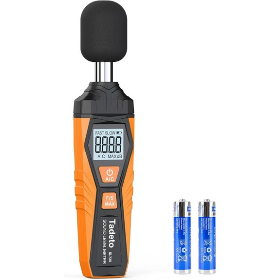 Tadeto Digital Sound Level Meter with LCD Display
