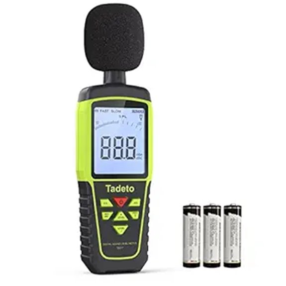 Tadeto Digital Sound Level Meter with Backlight LCD