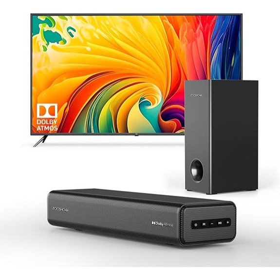 2.1CH Dolby Atmos Soundbar with Subwoofer and Bluetooth