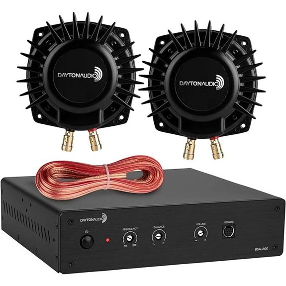 Dayton Audio BSK2 Dual Bass Shaker Couch Kit